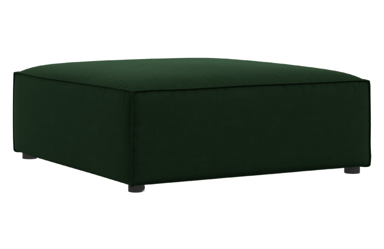 Micadoni Sametová podnožka Jodie 102 x 80 cm Micadoni