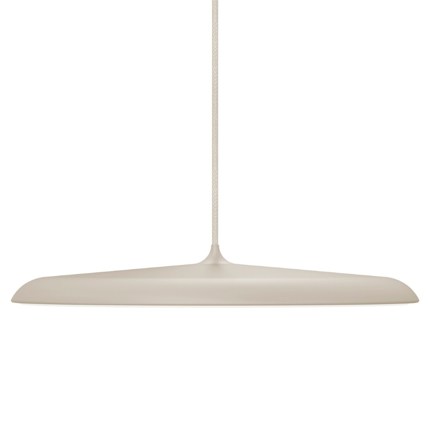 Nordlux Béžové kovové závěsné LED světlo Artist 40 cm Nordlux