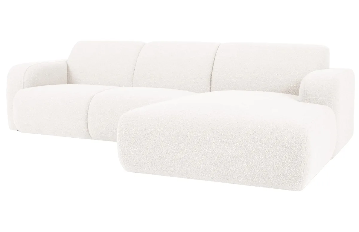 Windsor & Co bouclé rohová pohovka Lola, pravá