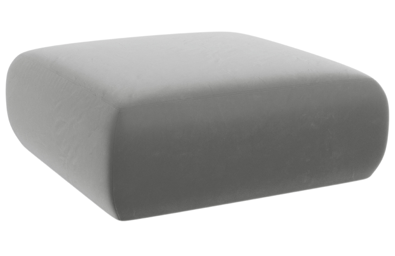 Windsor & Co Sametová podnožka Lola 100 x 100 cm Windsor & Co