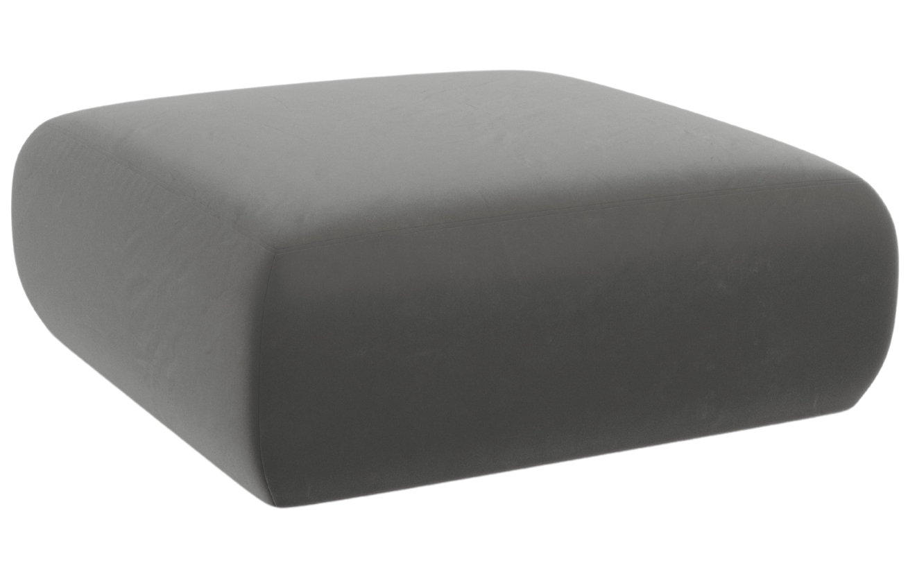 Windsor & Co Sametová podnožka Lola 100 x 100 cm Windsor & Co