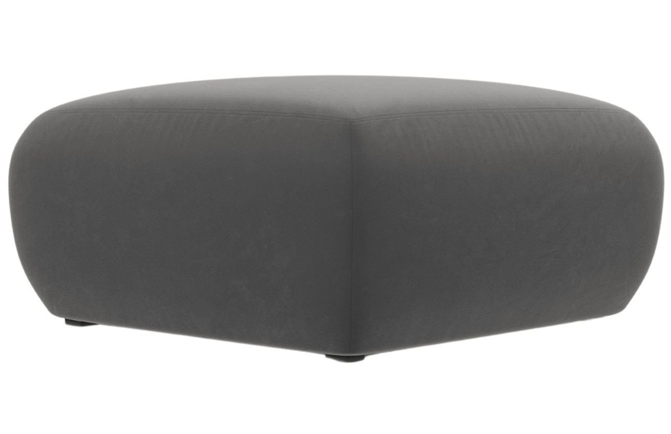 Windsor & Co Sametová podnožka Lola 75 x 75 cm Windsor & Co