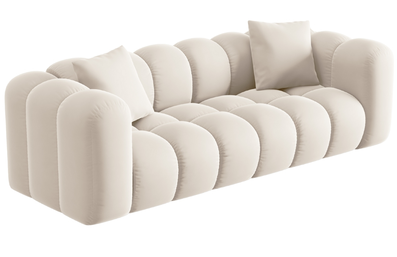 Windsor & Co Sametová pohovka Halley 242 cm Windsor & Co