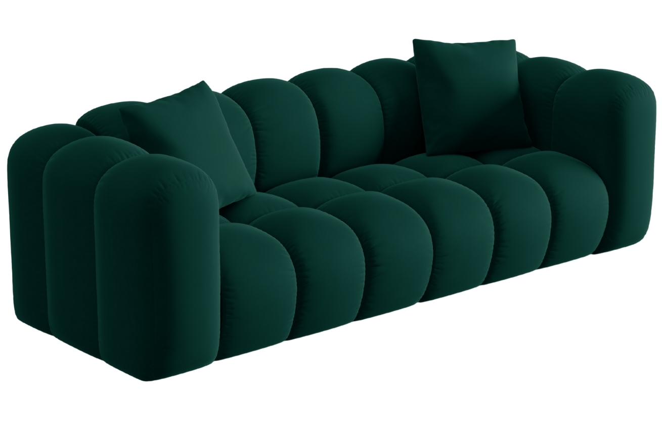 Windsor & Co Sametová pohovka Halley 242 cm Windsor & Co