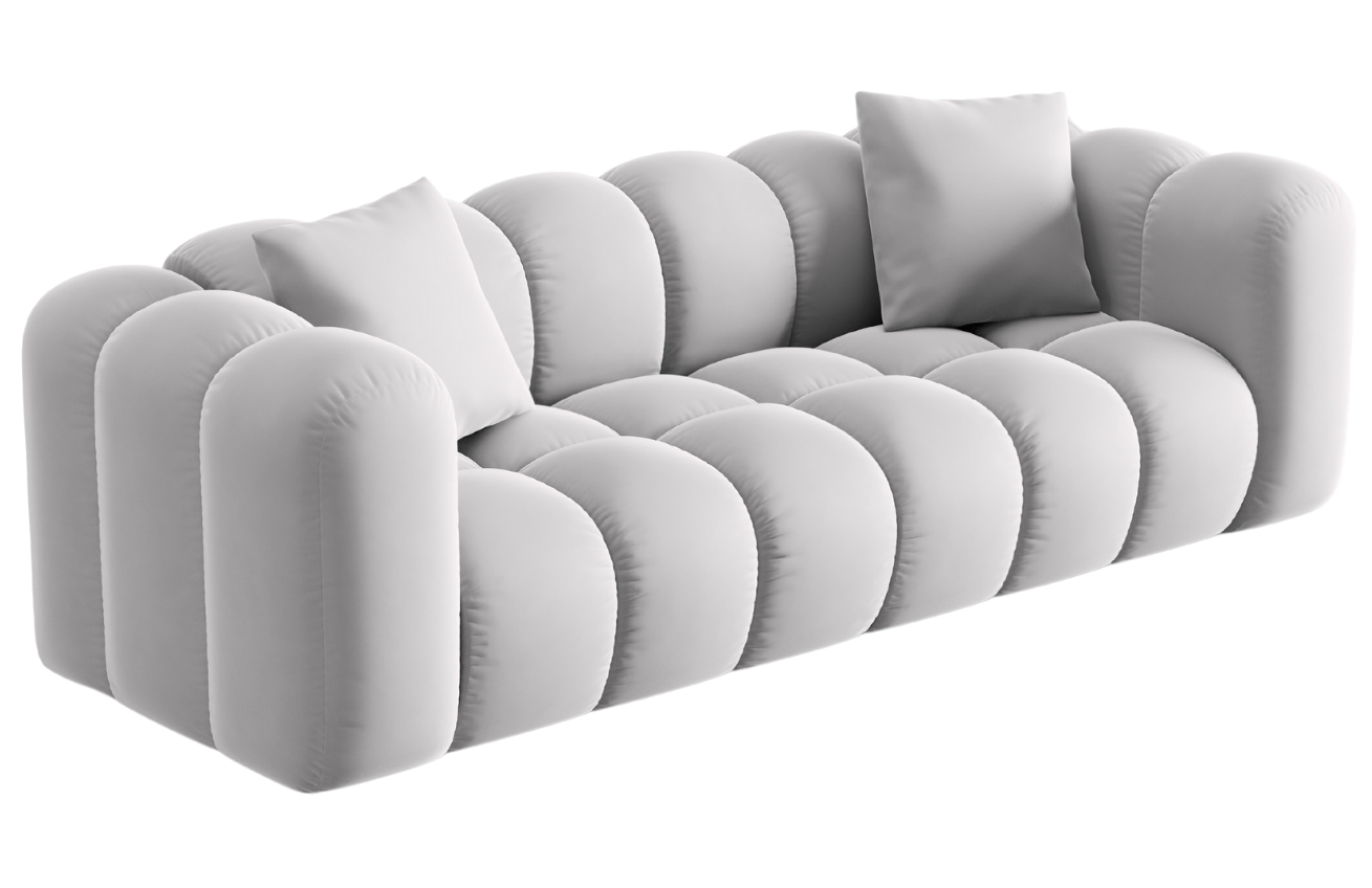 Windsor & Co Sametová pohovka Halley 242 cm Windsor & Co