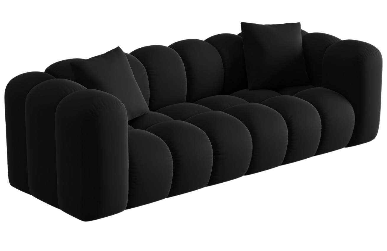 Windsor & Co Sametová pohovka Halley 242 cm Windsor & Co