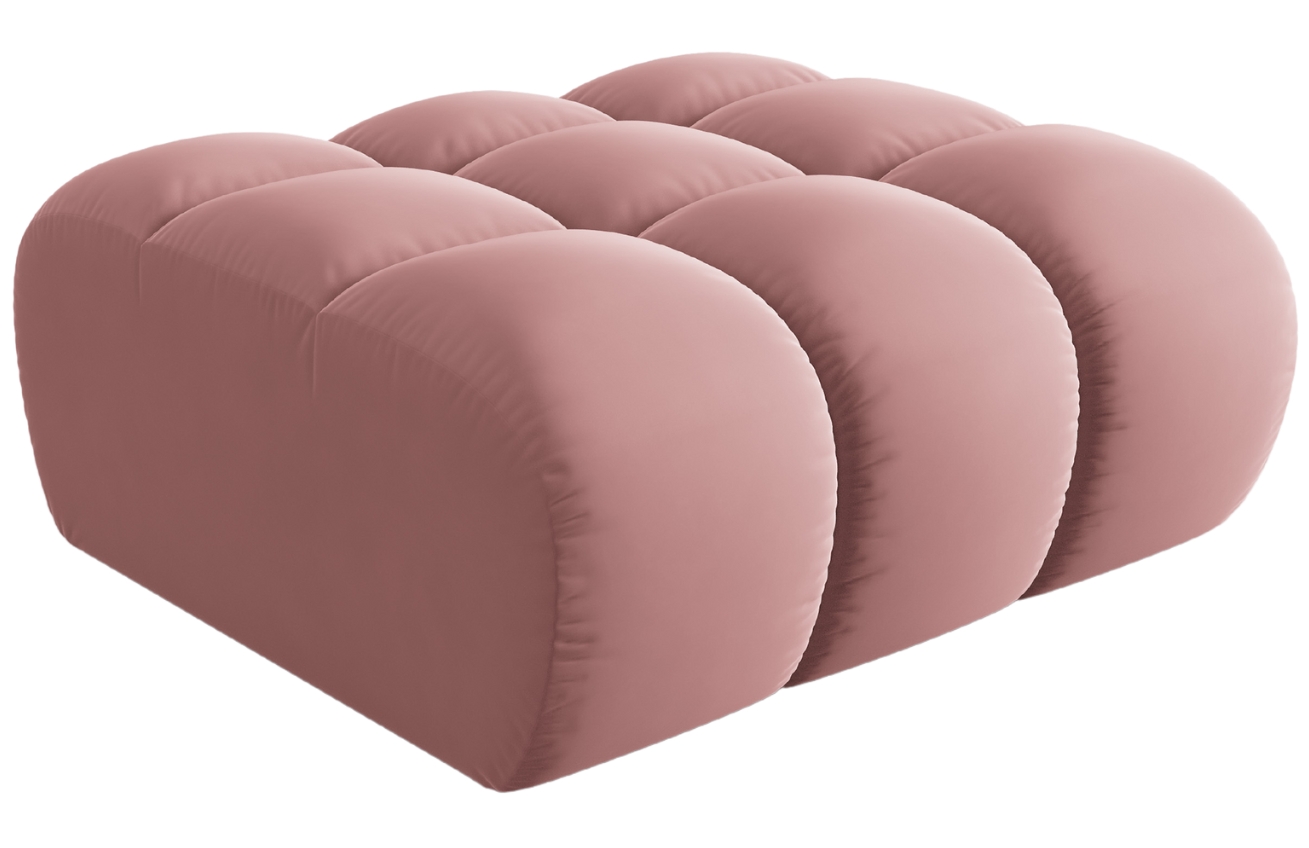 Windsor & Co Sametová podnožka Halley 94 x 94 cm Windsor & Co