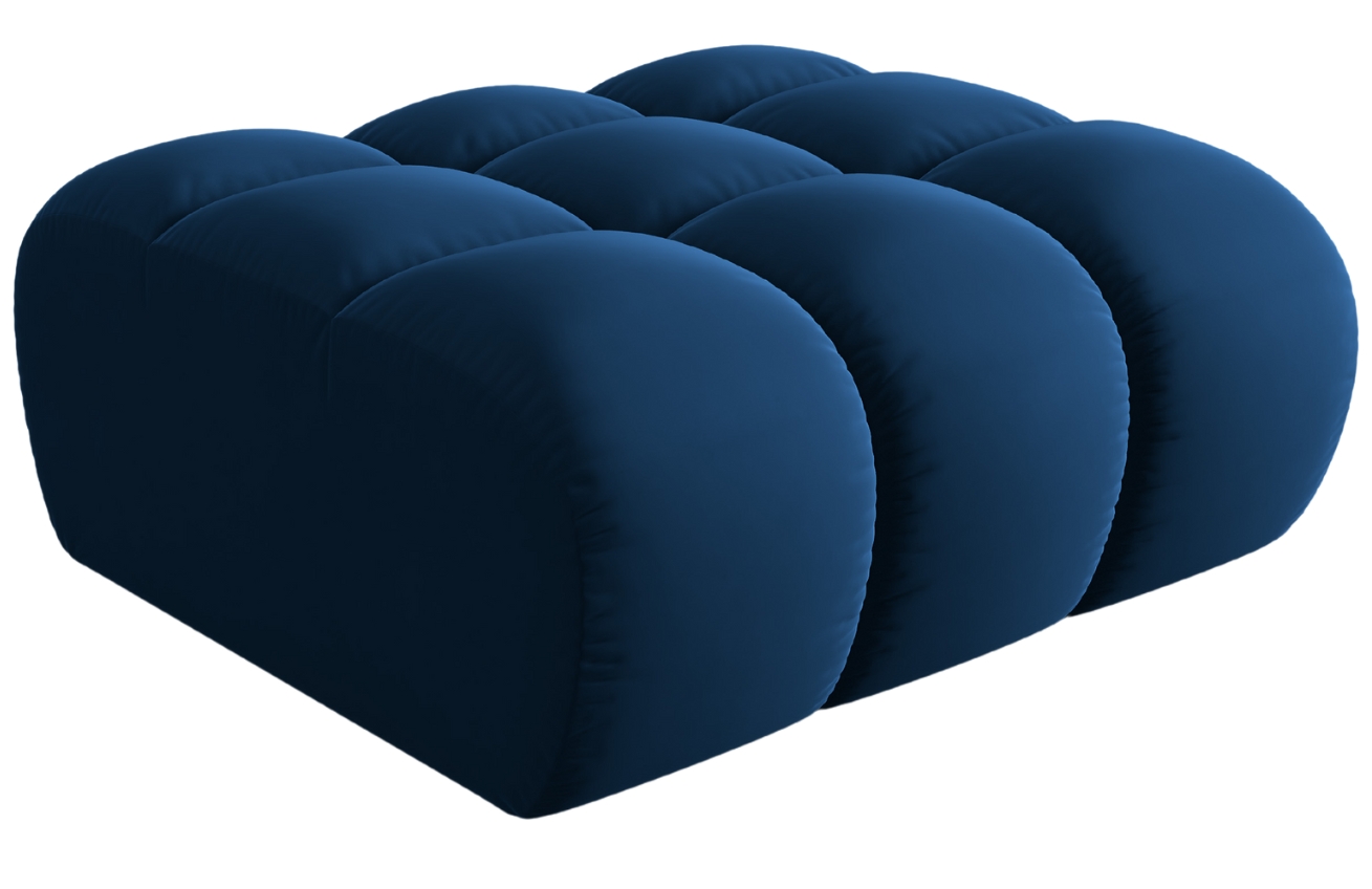 Windsor & Co Sametová podnožka Halley 94 x 94 cm Windsor & Co