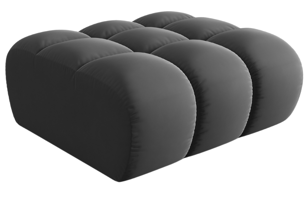 Windsor & Co Sametová podnožka Halley 94 x 94 cm Windsor & Co