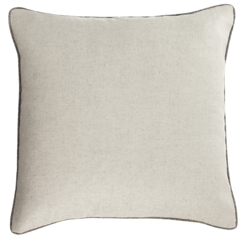 Bílý povlak na polštář Kave Home Alcara 45 x 45 cm Kave Home