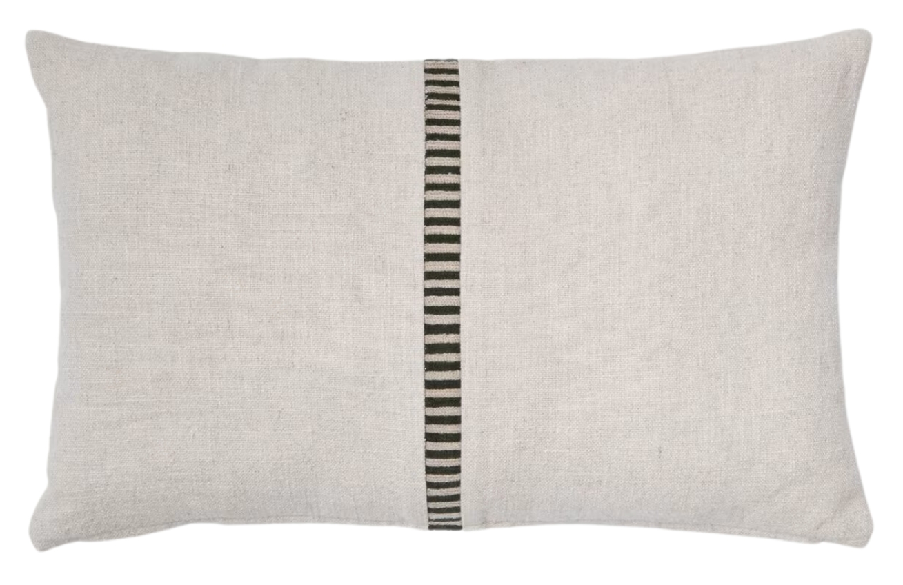 Béžovo-zelený povlak na polštář Kave Home Ardit 30 x 50 cm Kave Home