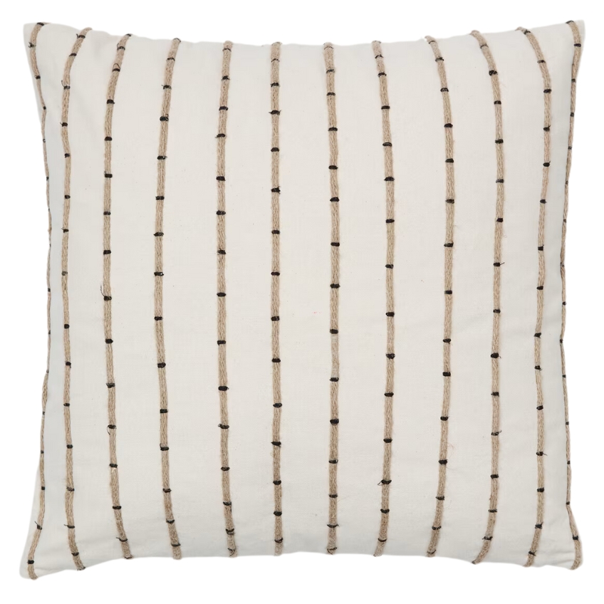 Bílý bavlněný povlak na polštář Kave Home Auila 45 x 45 cm Kave Home