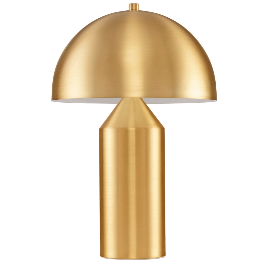 Zlatá kovová stolní lampa Nova Luce Bolt Nova Luce