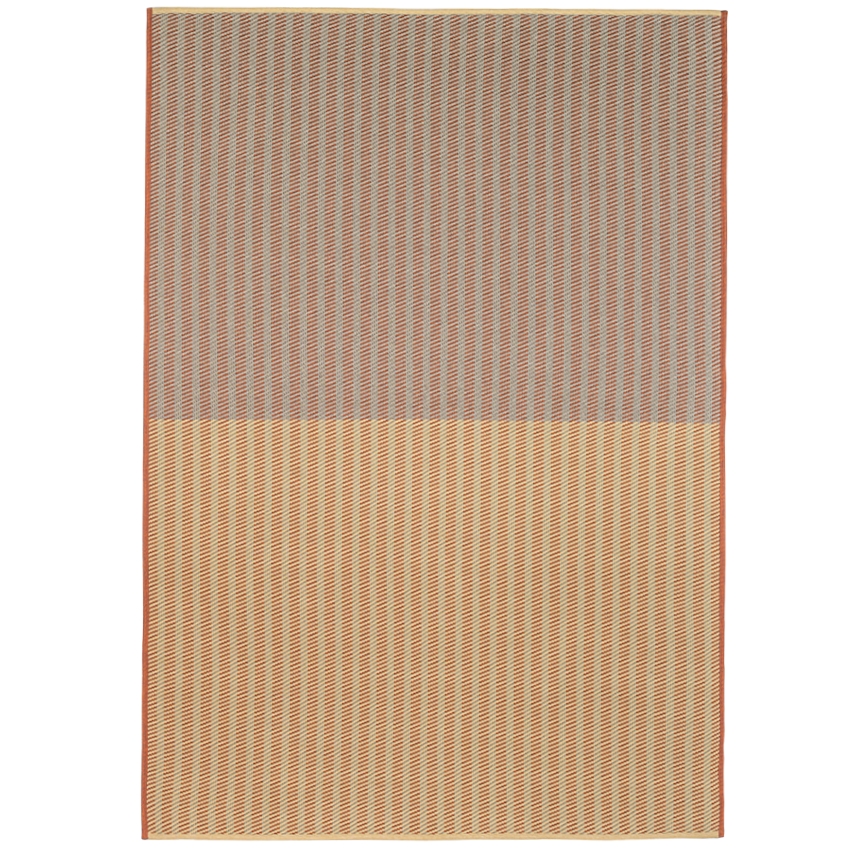 Pedrali Terakotově červený zahradní koberec Twiny 200 x 300 cm Pedrali