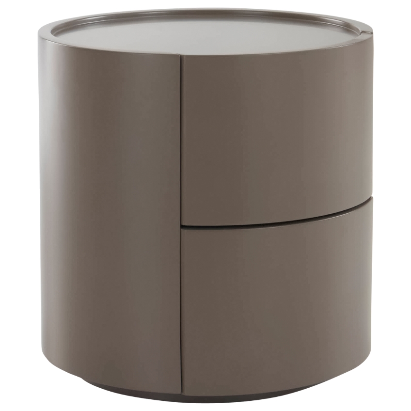 Jotex Šedý lakovaný noční stolek ELISEDAL 44 cm Jotex