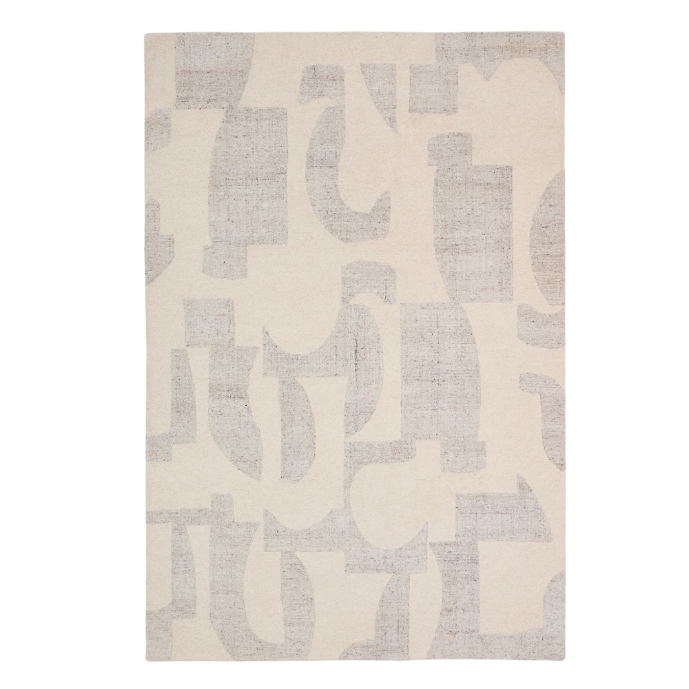 Kave Home Šedý vlněný koberec Norela 200 x 300 cm Kave Home