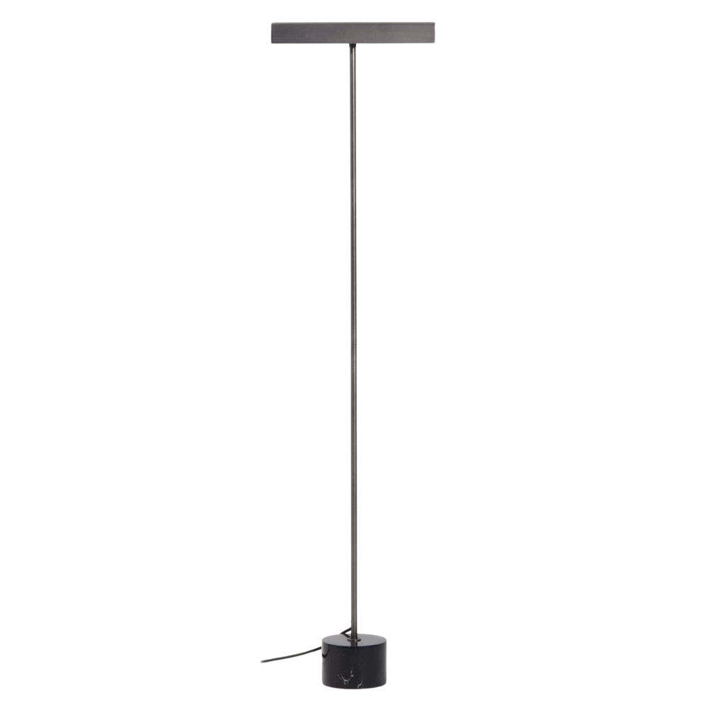 Kave Home Černá kovová stojací lampa Lynor 121 cm Kave Home