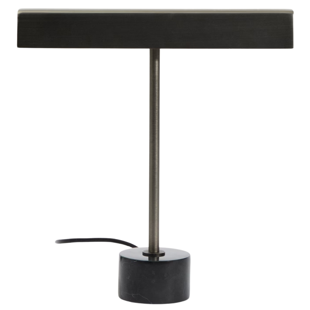 Kave Home Černá kovová stolní lampa Lynor Kave Home