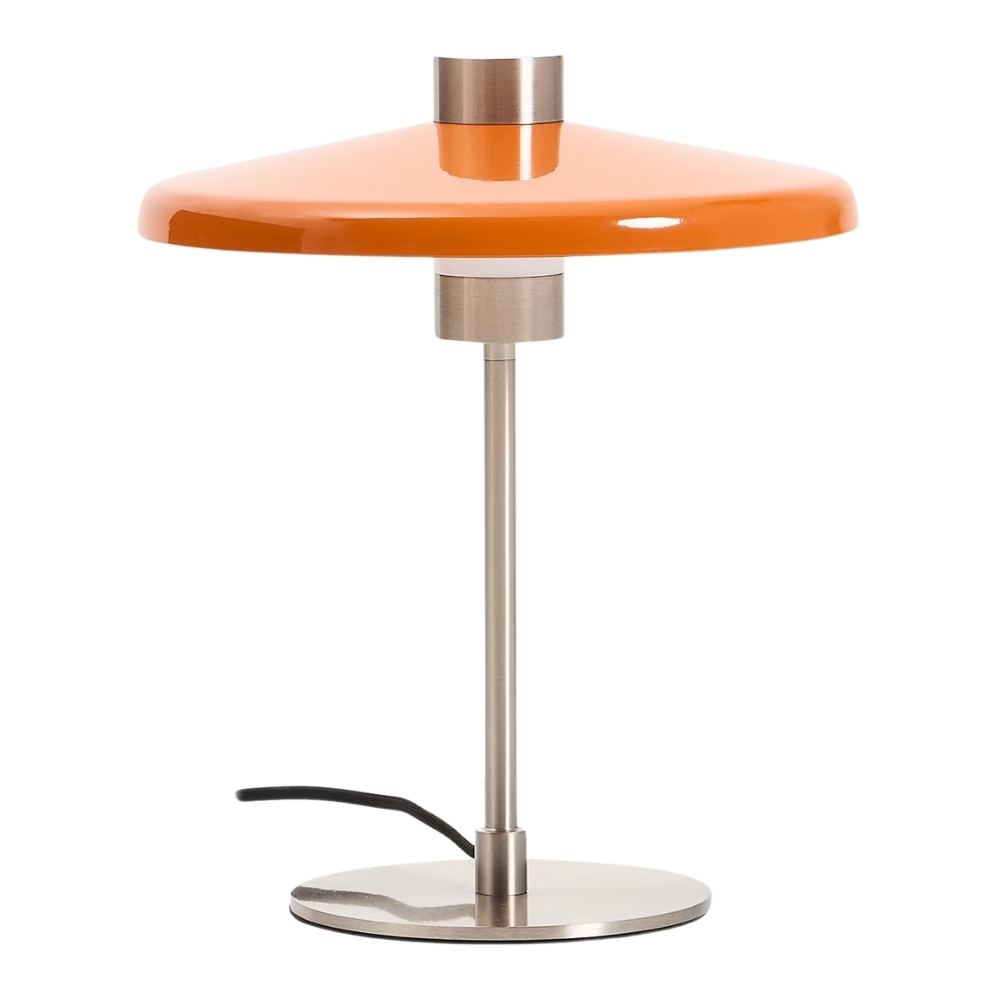 Kave Home Oranžová kovová stolní lampa Nuvira Kave Home