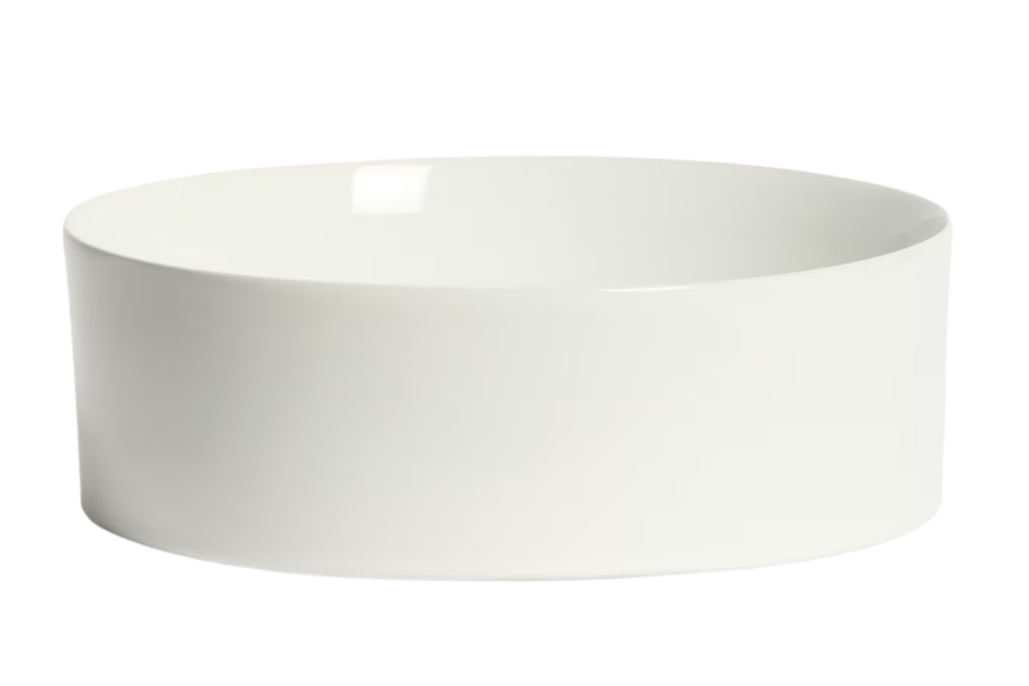 Kave Home Bílé keramické umyvadlo na desku Ovara Ø 36 cm Kave Home