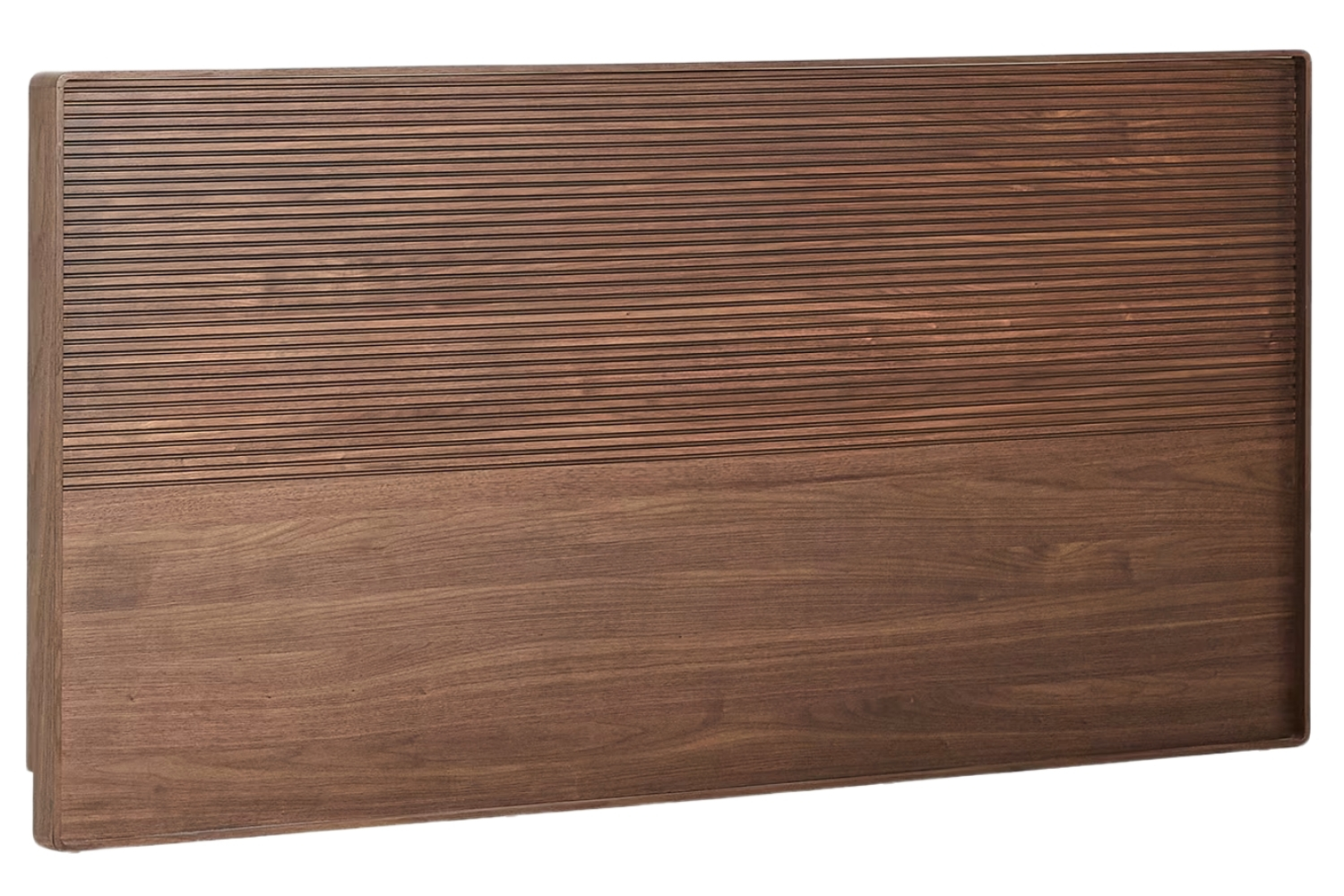 Kave Home Ořechové čelo k posteli Norlen 180 x 200 cm Kave Home