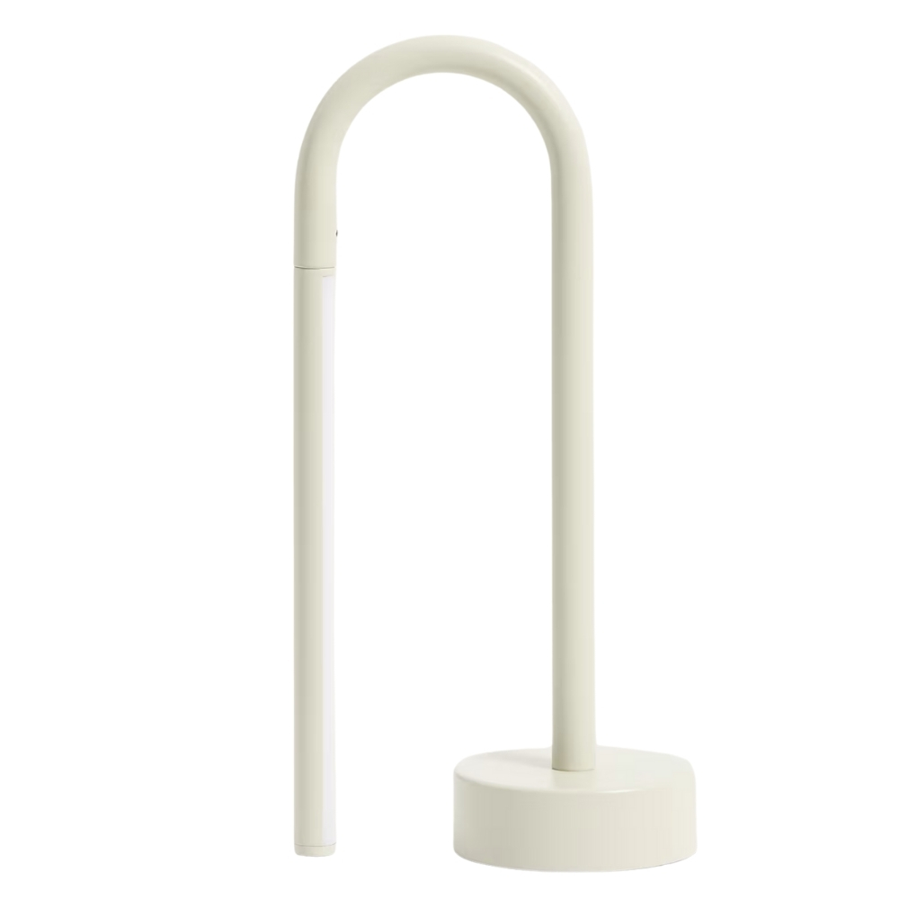 Kave Home Šedá kovová stolní LED lampa Bow Kave Home