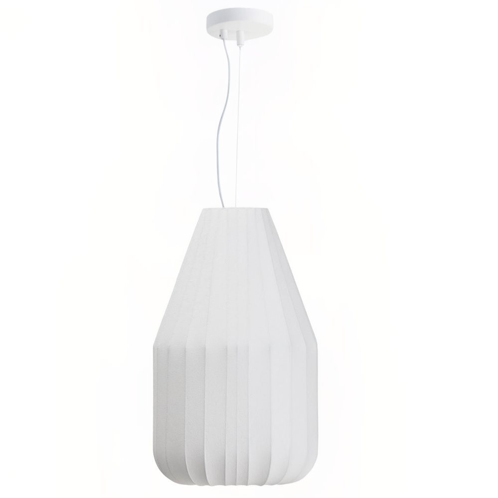 Kave Home Bílé závěsné světlo Somar Ø 30 cm Kave Home