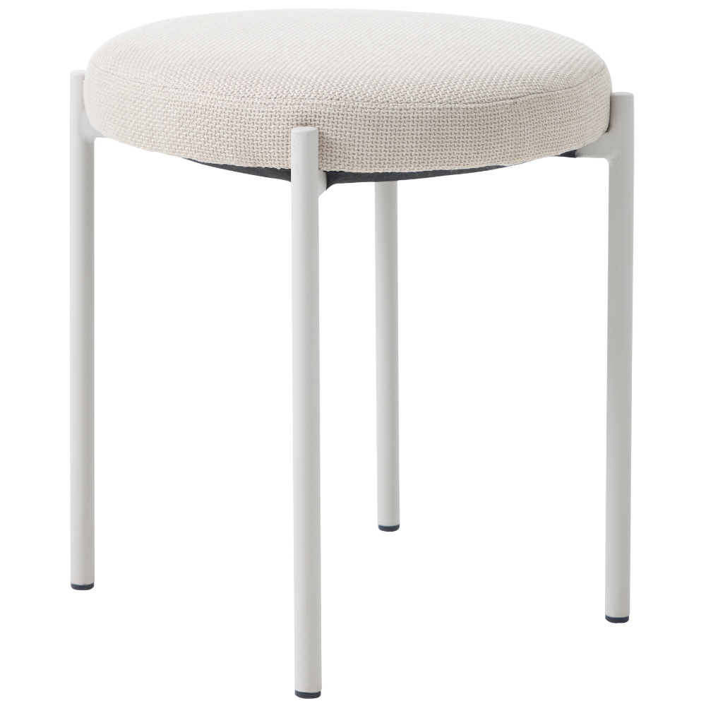 Unique Furniture Krémově bílá čalouněná stolička Pelican 48 cm Unique Furniture