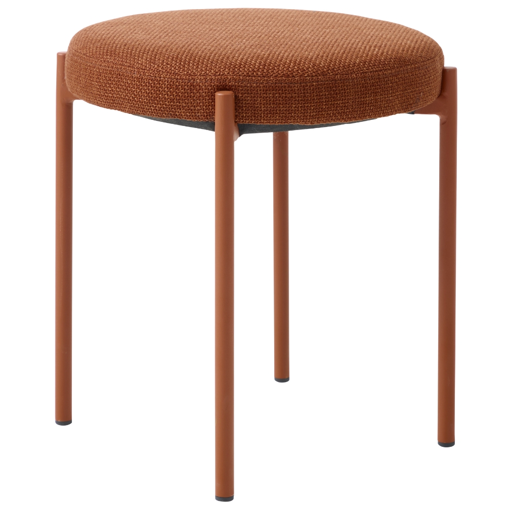 Unique Furniture Terakotově oranžová čalouněná stolička Pelican 48 cm Unique Furniture