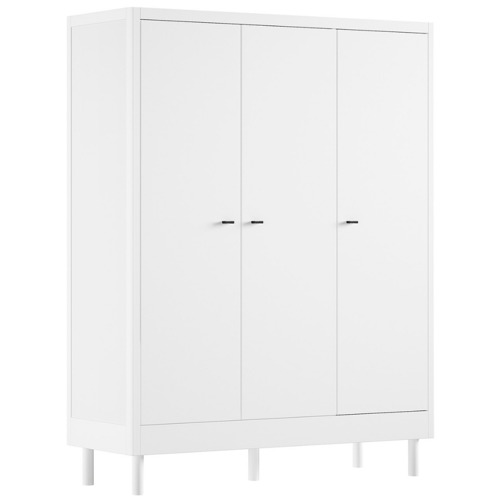 Bílá dřevěná skříň Vipack Forrest 190 x 145 cm Vipack