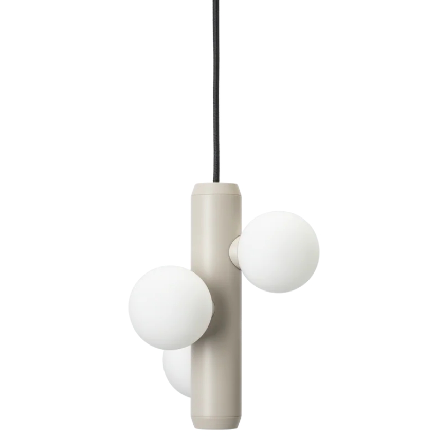 FEST Amsterdam Béžové kovové závěsné světlo Kaktee FEST Amsterdam