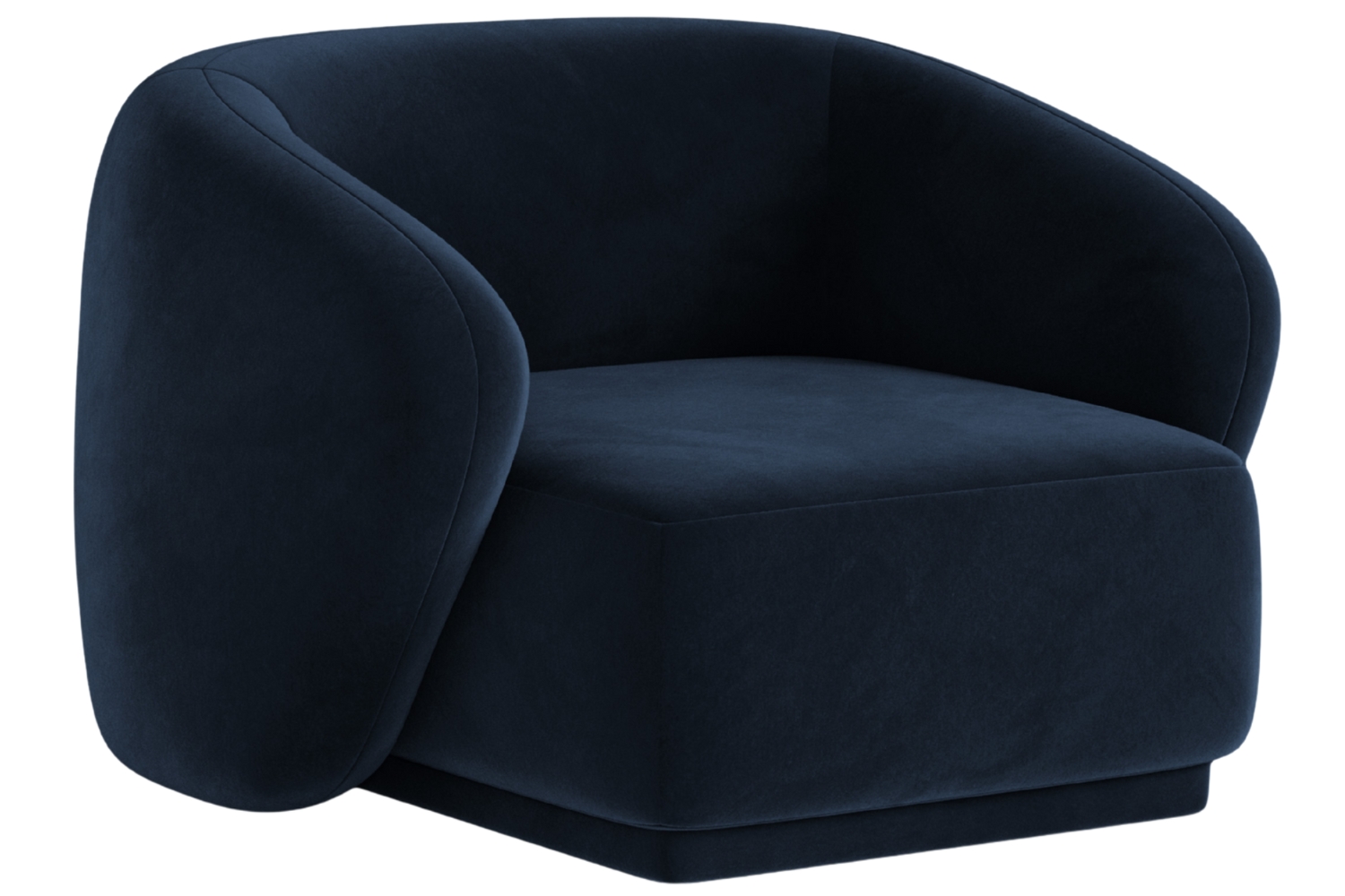 Maison Heritage Královsky modré sametové křeslo Jane Maison Heritage