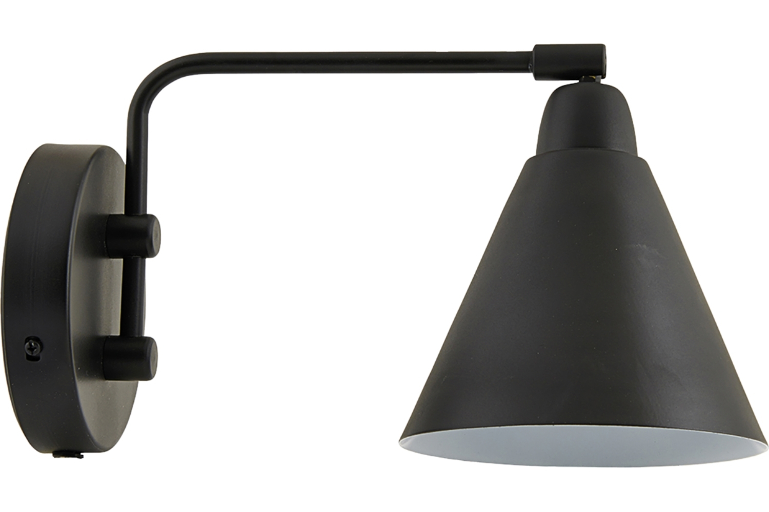 House Doctor Černé kovové nástěnné světlo Game House Doctor