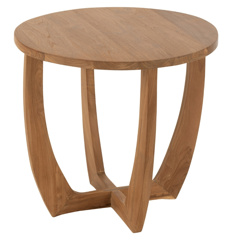 J-line Dřevěný odkládací stolek Bruni 60 cm J-line