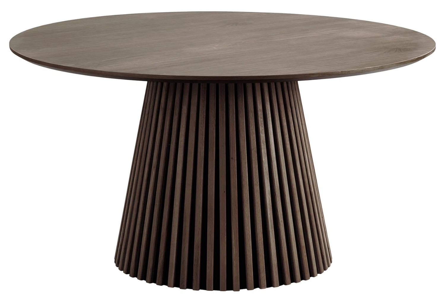 Nordic Living Hnědý dubový jídelní stůl Osaka 140 cm Nordic Living