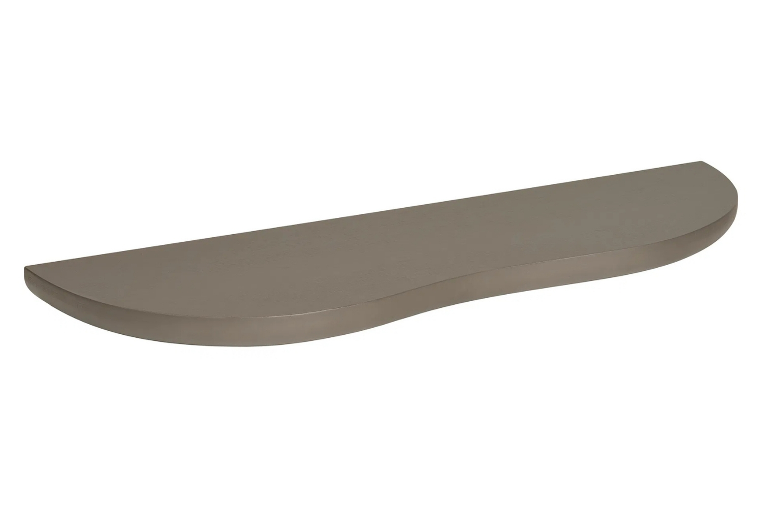 Nordic Living Hnědá nástěnná police Botta 57 cm Nordic Living