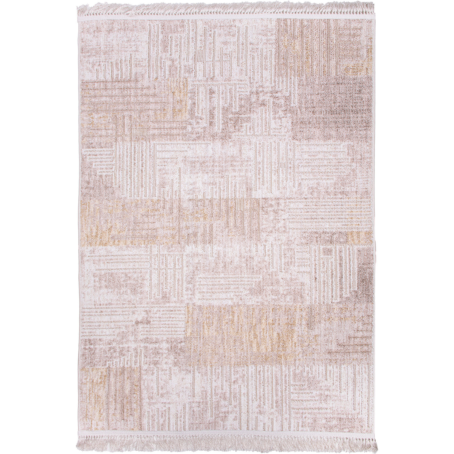 Koberec BENITA 512 žlutá-krémová - 120x170 cm