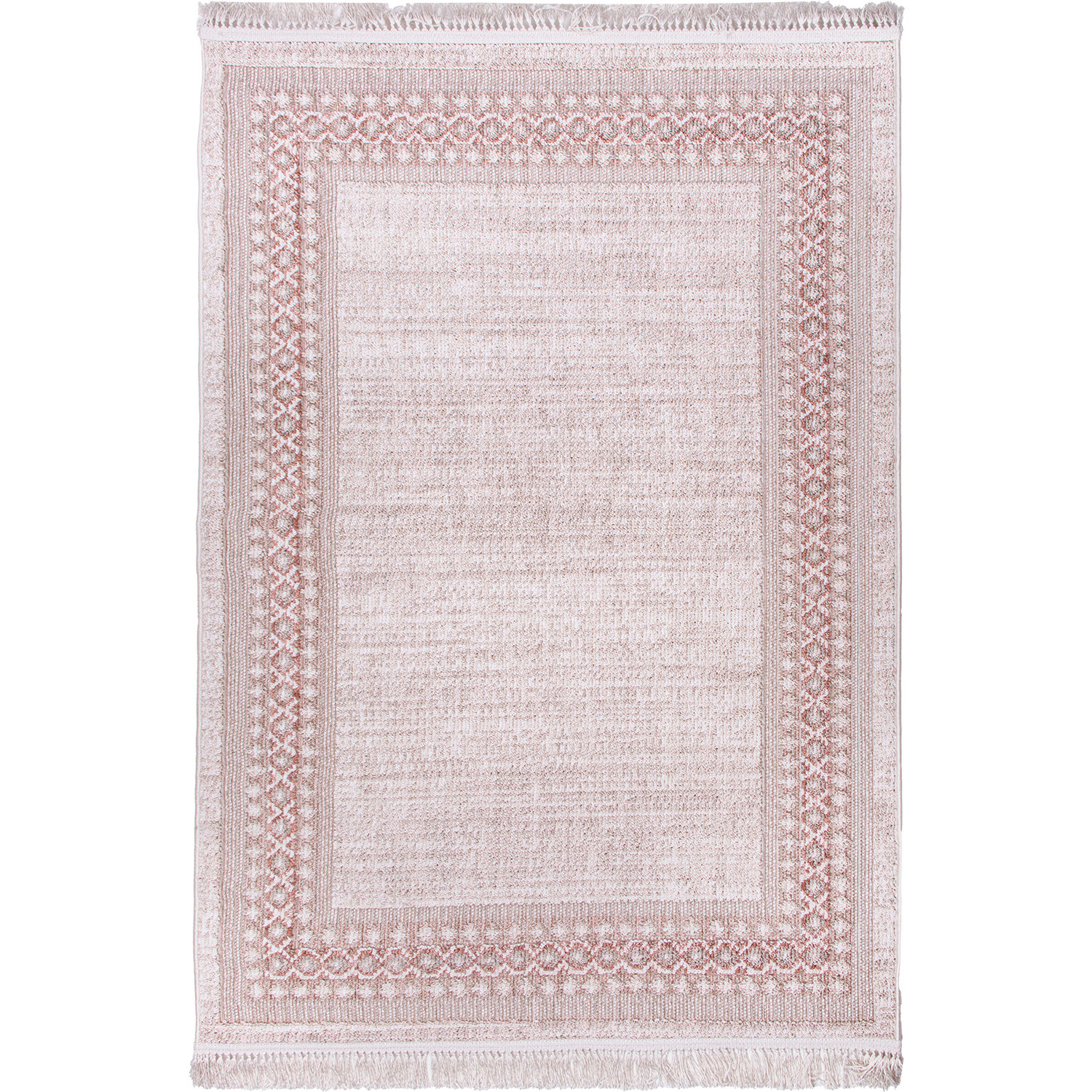 Koberec BENITA 653 červená-krémová - 160x230 cm