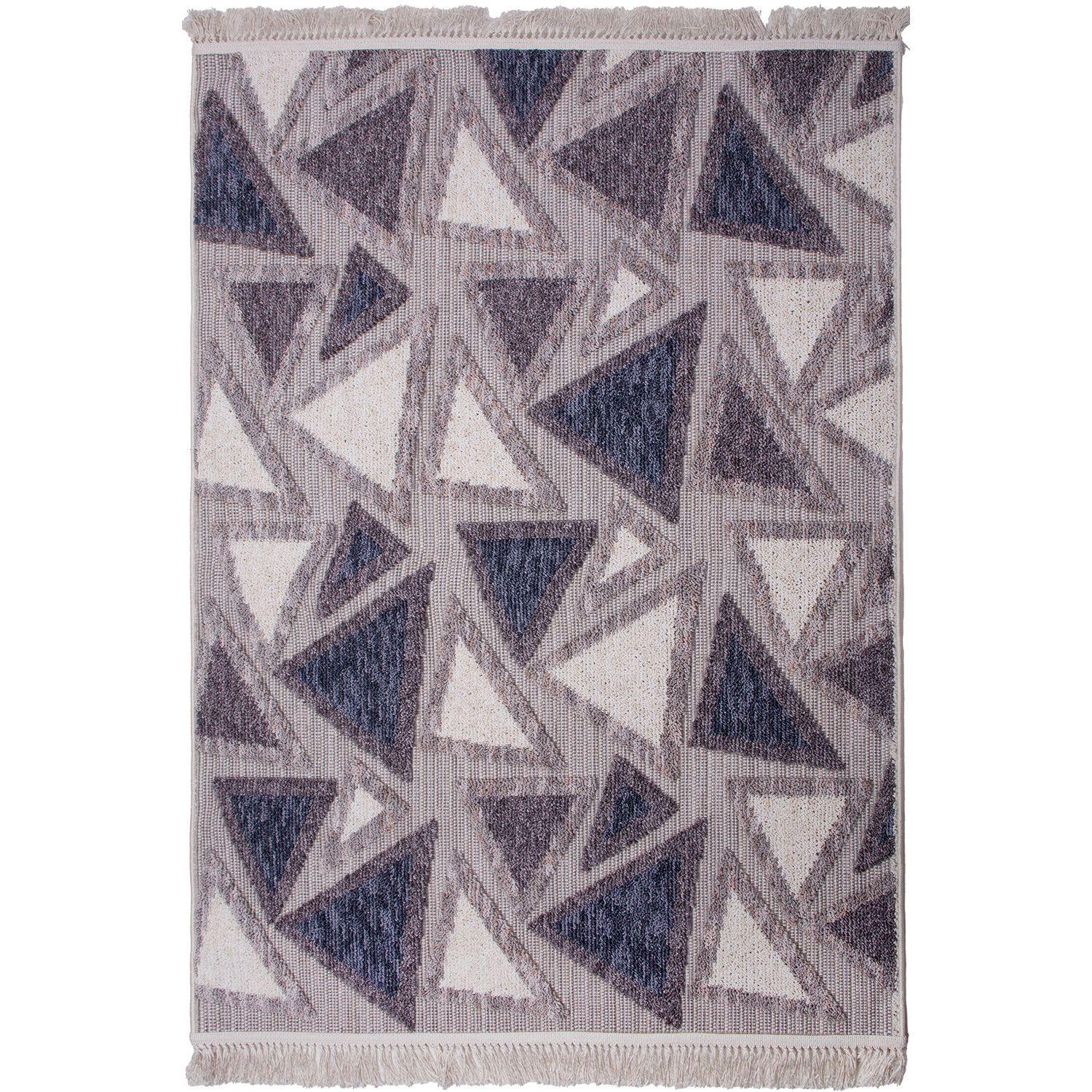 Koberec BENITA 720 modrá-krémová - 160x230 cm