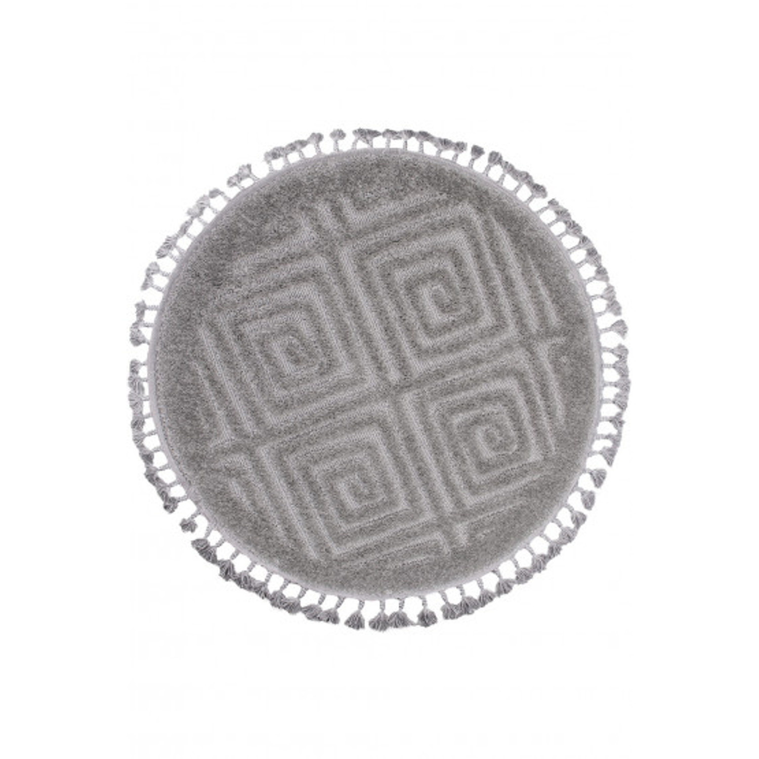 Koberec BERBER 7061 šedá - 160x160 cm