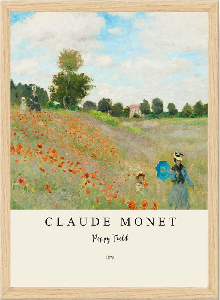 Obraz 35x45 cm Claude Monet – Wallity Wallity