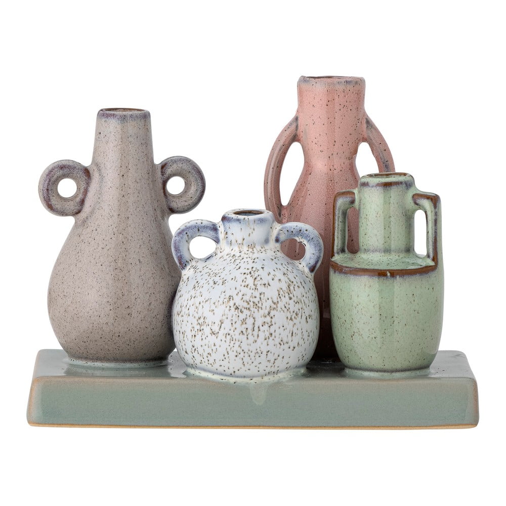 Váza z kameniny (výška 11 cm) Aidan – Bloomingville Bloomingville
