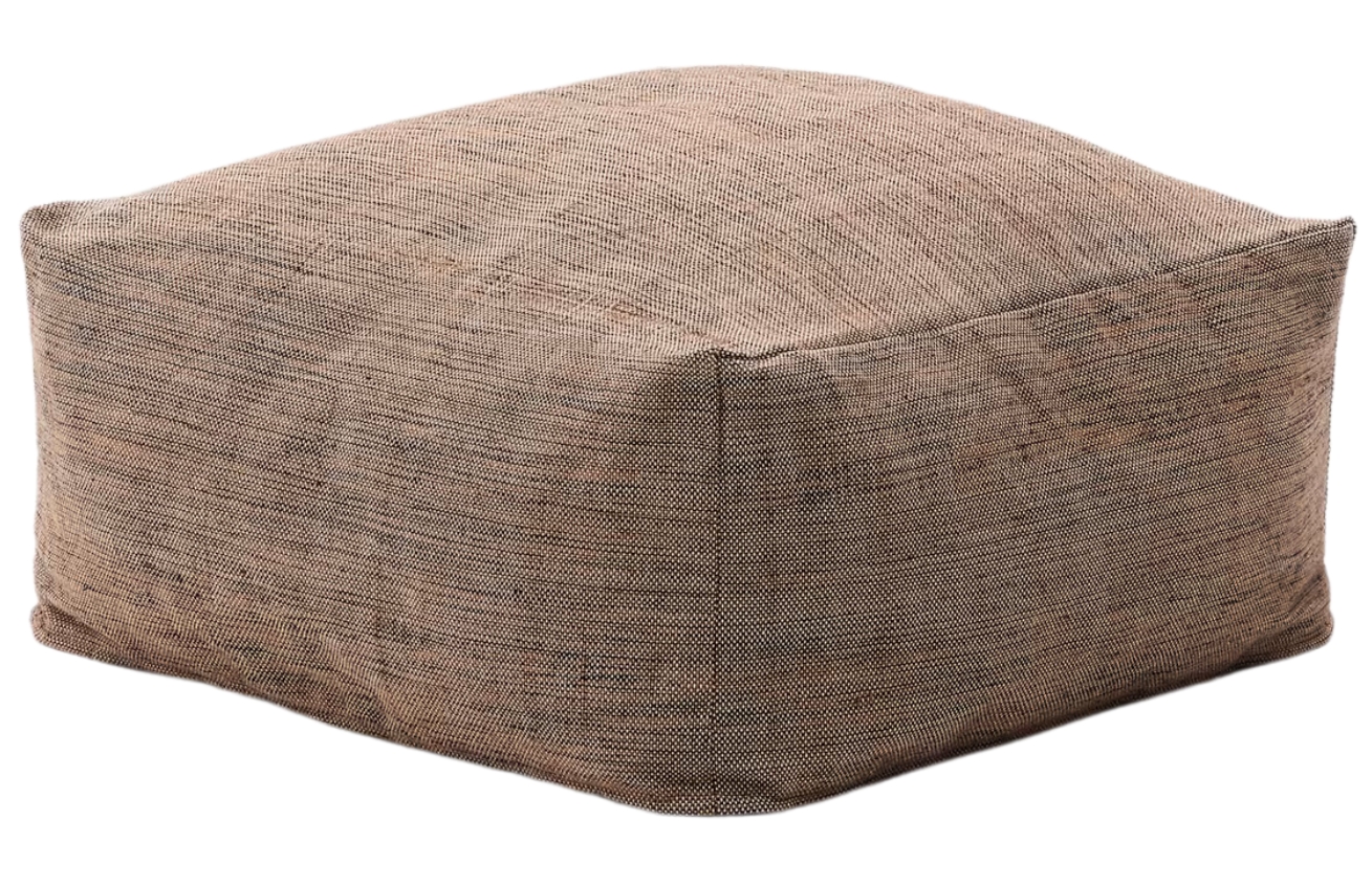 Oranžový puf Kave Home Vedell 60 x 60 cm Kave Home