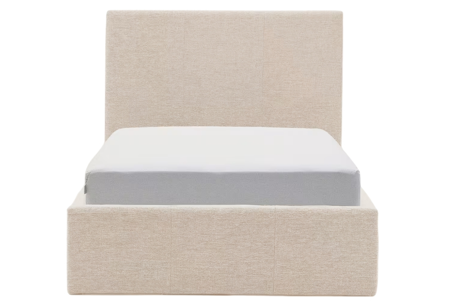Kave Home Béžová jednolůžková postel Nahiri 90 x 200 cm Kave Home