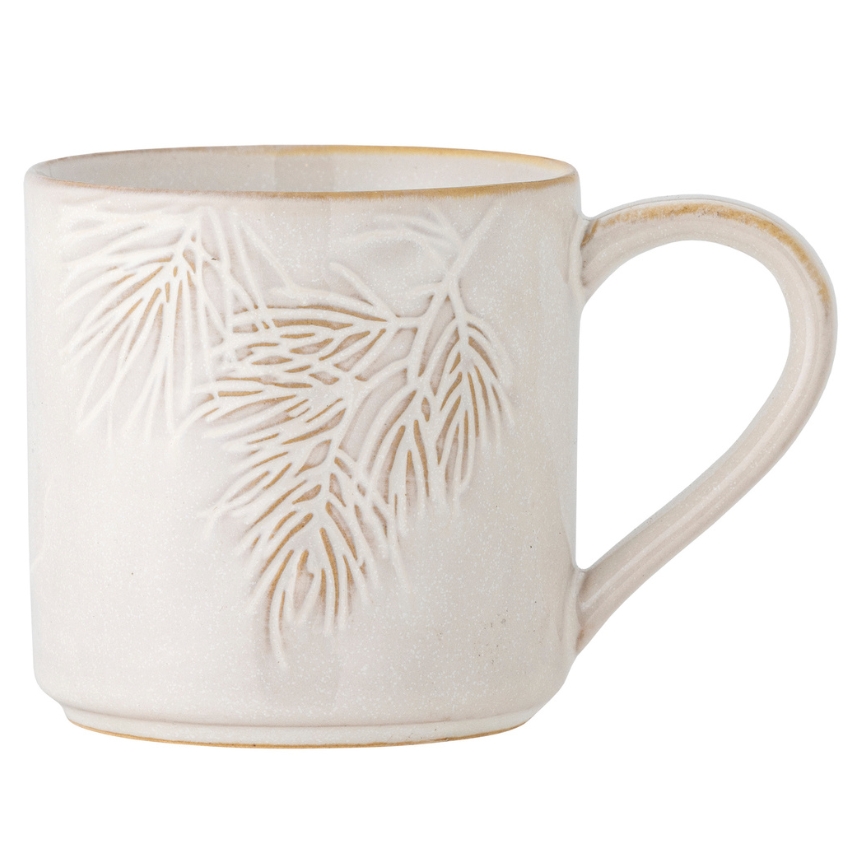 Bloomingville Béžový hrnek Winter 300 ml Bloomingville