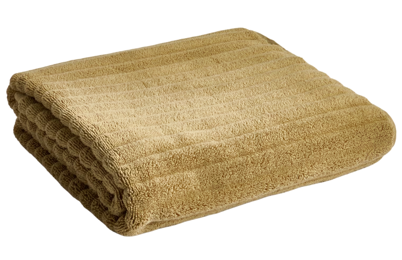 Kave Home Zelená bavlněná osuška Navira 70 x 140 cm Kave Home