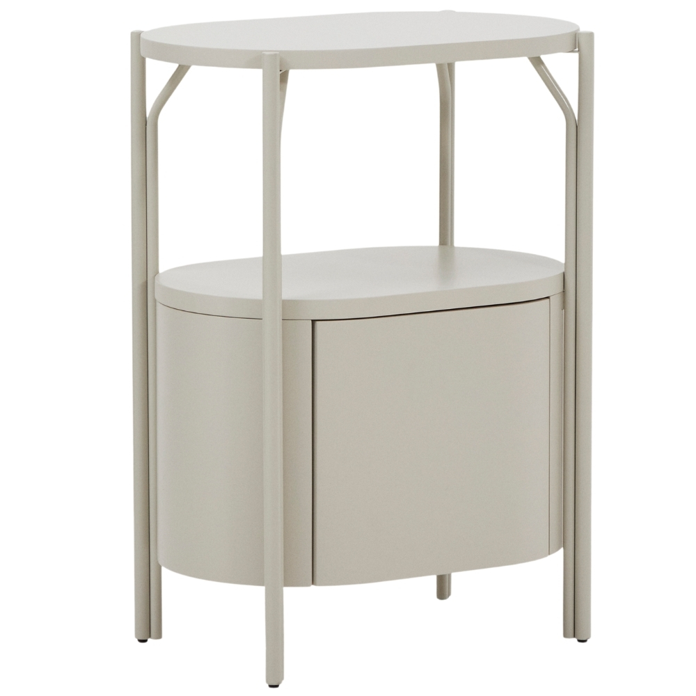 Kave Home Bílá lakovaná koupelnová skříňka Arely 60 x 40 cm Kave Home