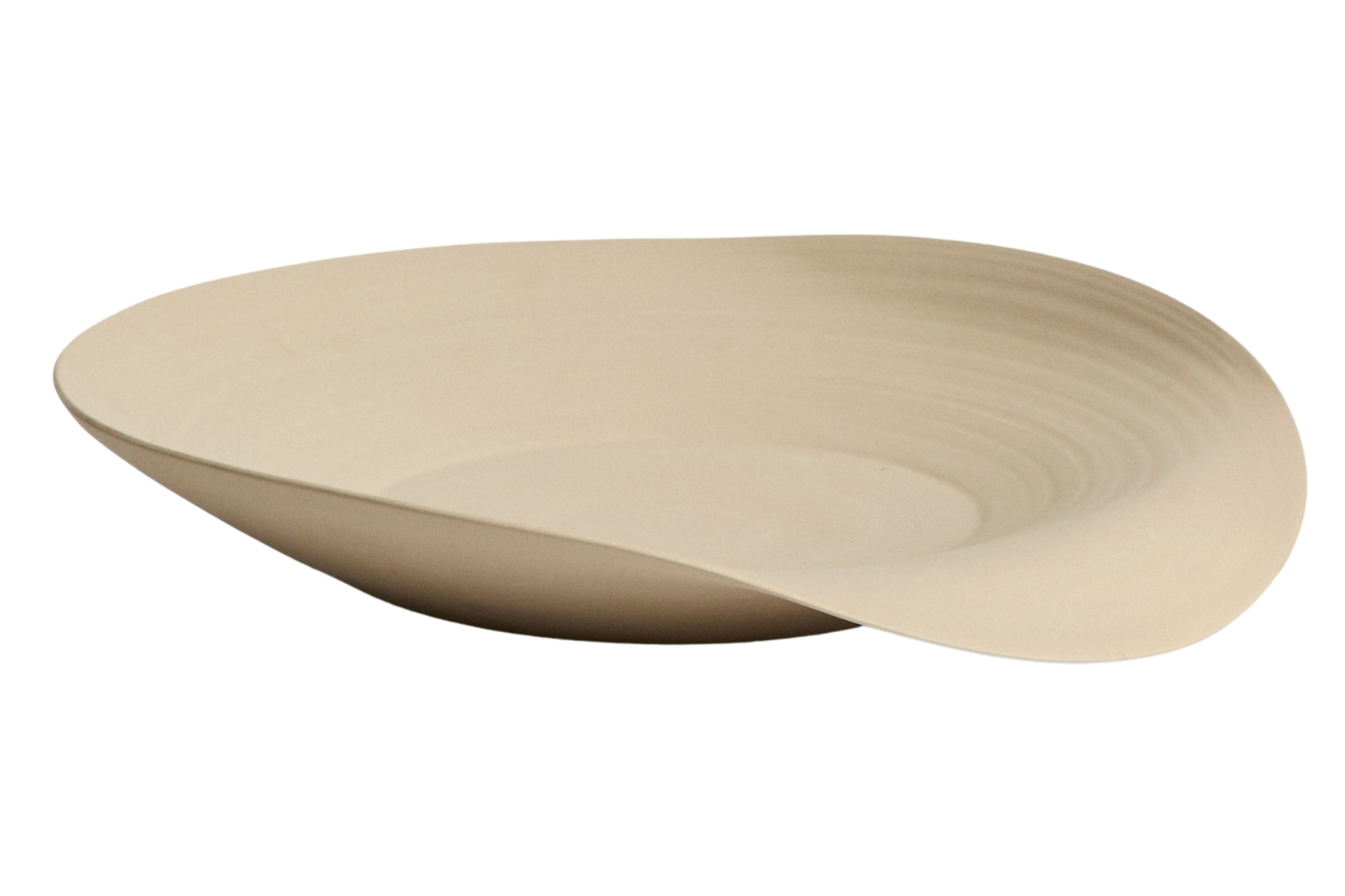 Kave Home Béžová keramická dekorativní mísa Ebenor Ø 40 cm Kave Home