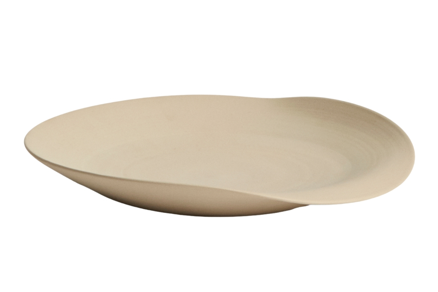 Kave Home Béžová keramická dekorativní mísa Ebenor Ø 30 cm Kave Home