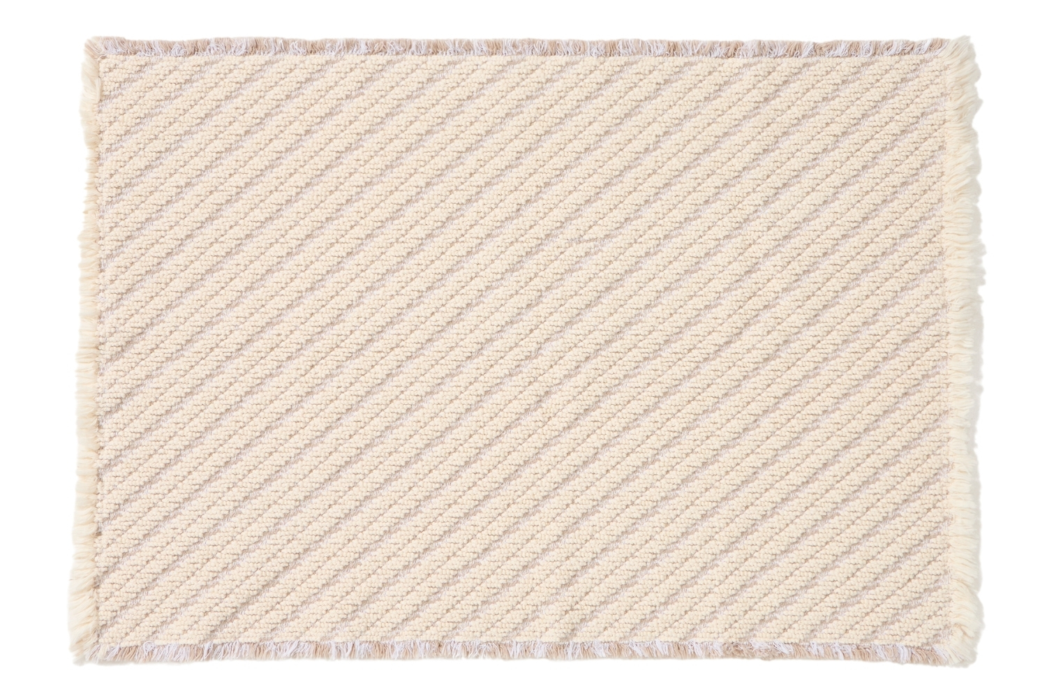 Kave Home Béžová bavlněná koupelnová předložka Janu 50 x 70 cm Kave Home